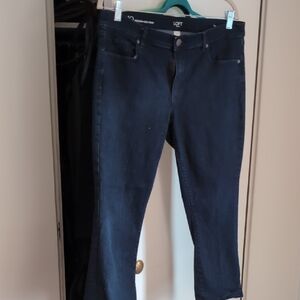 LOFT Women's Dark Blue Skinny Jeans